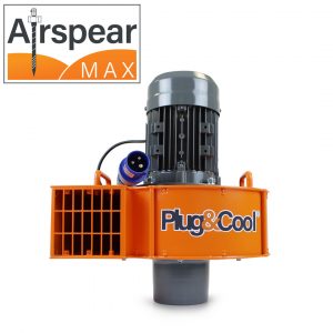 Orange airspear max fan
