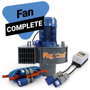 Fan, starter and extension